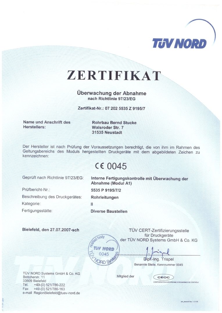 Unserer Zertifikate: Qualität und Sicherheit garantiert